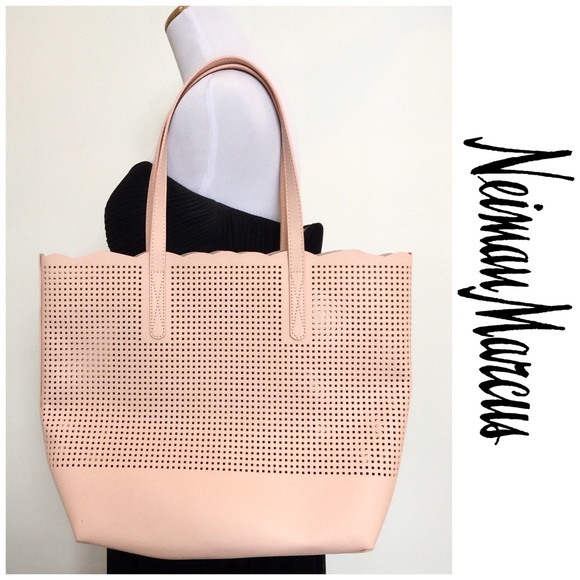 neiman marcus pink tote